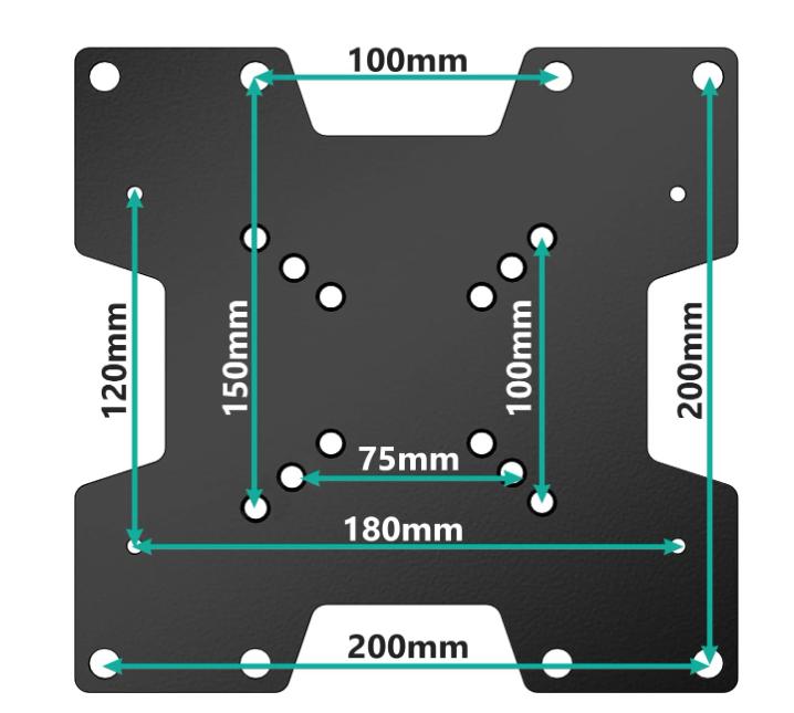 200X200 VESA ADAPTER PLATE